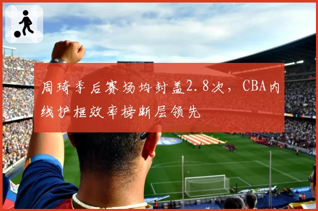 周琦季后赛场均封盖2.8次,CBA内线护框效率榜断层领先