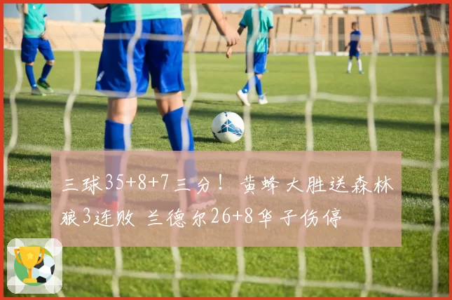 三球35+8+7三分！黄蜂大胜送森林狼3连败 兰德尔26+8华子伤停